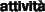 attivit